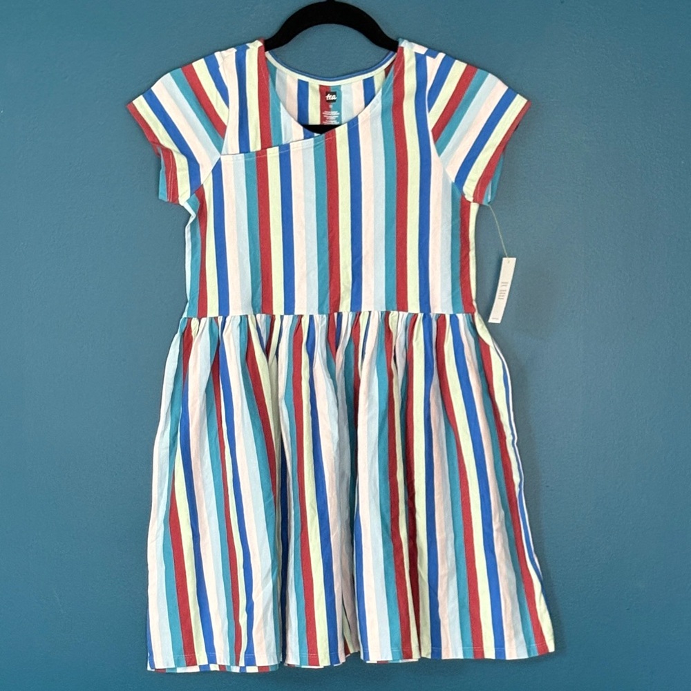 Tea Collection Multicolor Striped Dress